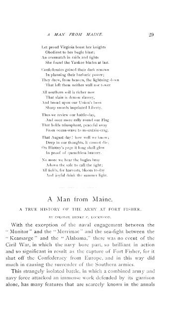 The Maine bugle ... campaign; 1-5 Jan. 1894-Oct. 1898 - Maine.gov