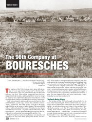 The 96th Company at BOURESCHES - The Marine Corps Heritage ...