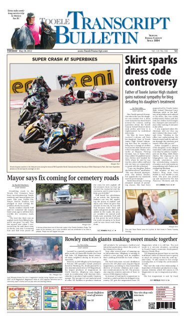 Skirt sparks dress code controversy - Tooele Transcript Bulletin 