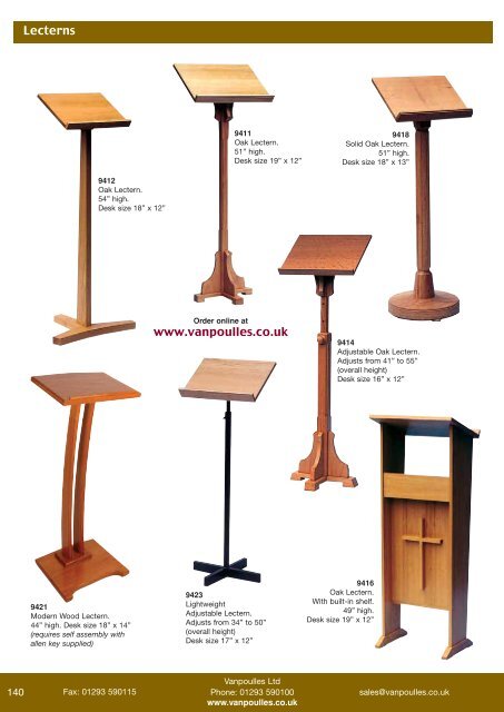 Download - Vanpoulles Church Furnishers