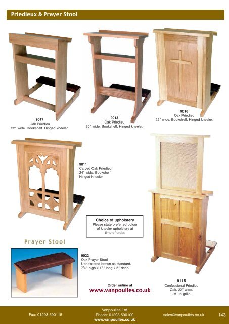 Download - Vanpoulles Church Furnishers