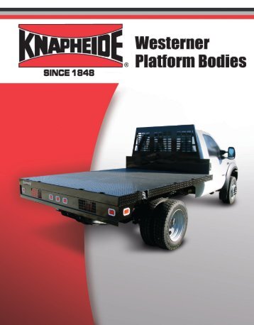 Westerner Platform Bodies Literature - Knapheide