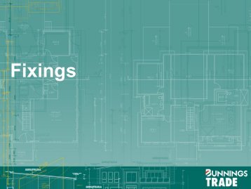 Fixings - Whole of House - Bunnings