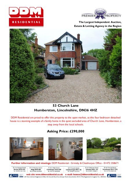 53 Church Lane Humberston, Lincolnshire, DN36 ... - Expert Agent