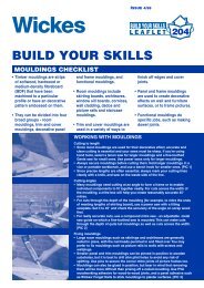 Build your skills - Wickes
