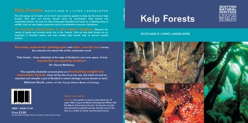 Kelp Forests - Scottish Natural Heritage