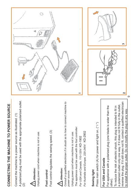 E10 manual.indd - Husqvarna Viking