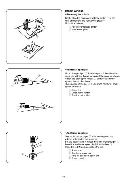 INSTRUCTION BOOK - Janome