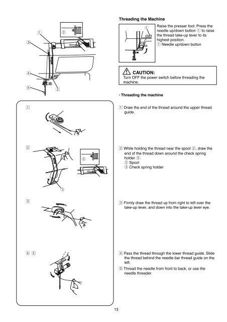 INSTRUCTION BOOK - Janome