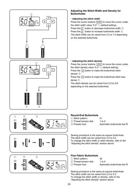 INSTRUCTION BOOK - Janome