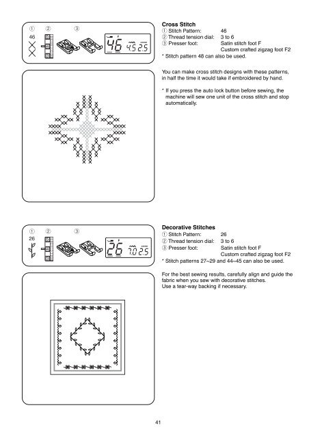 INSTRUCTION BOOK - Janome