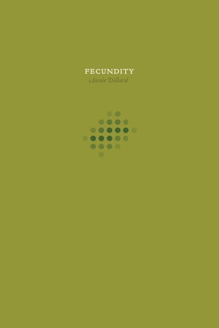 fecundity