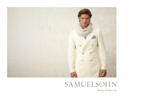 Lookbook PDF (6.0 Mb) - Samuelsohn