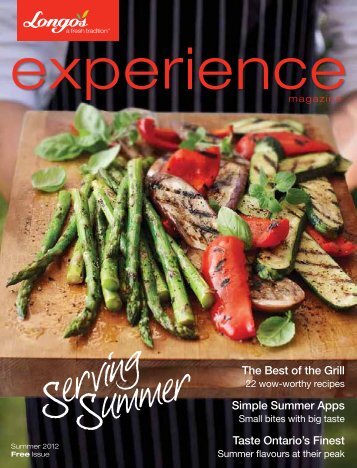 The Best of the Grill Simple Summer Apps Taste ... - Longos.com