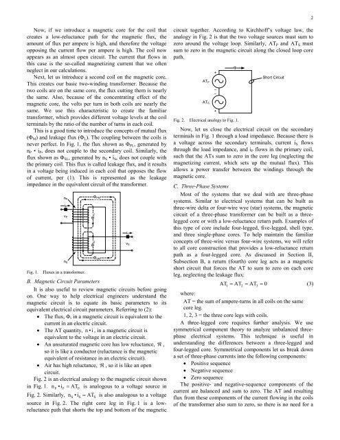 Fundamentals of Short-Circuit Protection for Transformers