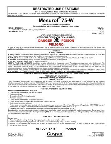 Mesurol 75-W