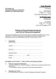 Antrag auf Ausnahmegenehmigung nach § 6 (3 ... - Spiess-Urania