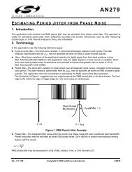 ESTIMATING PERIOD JITTER FROM PHASE NOISE - Silicon Labs