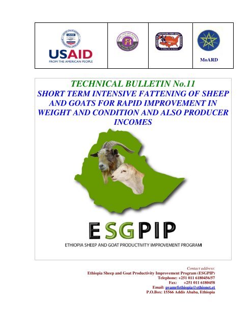 TECHNICAL BULLETIN No.11 - esgpip