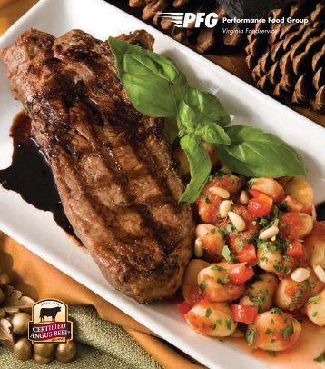 Download Our Custom Beef Catalog - Performance Foodservice