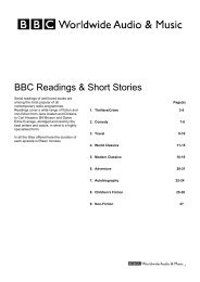 (PDF) - BBC Readings & Short Stories - BBC Radio International