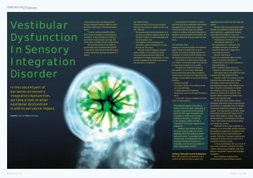 Vestibular Dysfunction In Sensory Integration Disorder