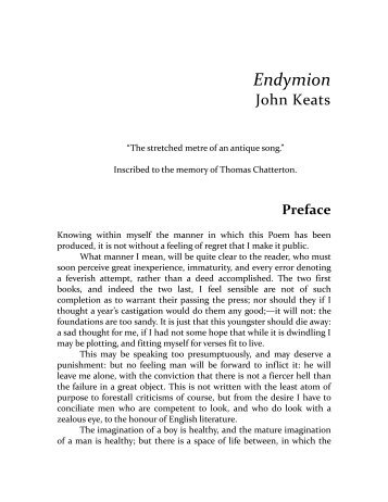 John Keats - Endymion.pdf - Bookstacks