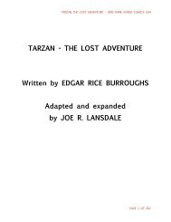 1995 Tarzan The Lost Adventure - Spitzenlicht.de