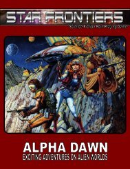 Alpha Dawn - Star Frontiersman