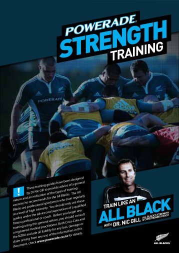 ALL BLACK – STRENGTH - Powerade