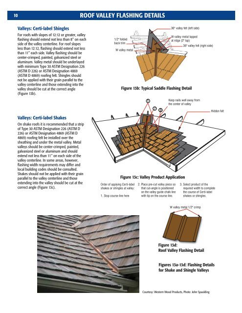 New Roof Construction MANUAL - Cedar Shake and Shingle Bureau