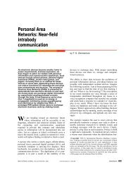 Near-field intrabody communication - Computer Science ...