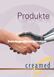 Shake Hands with new Technologies - Creamed.de