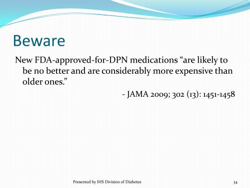 What's New in Diabetic Neuropathy?