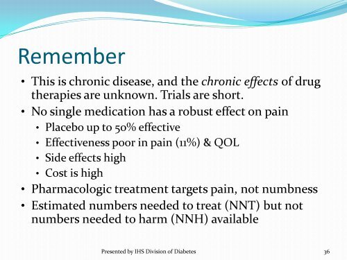 What's New in Diabetic Neuropathy?