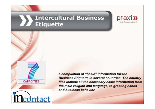 Intercultural Business Etiquette