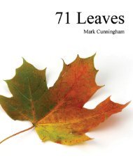 71 Leaves by Mark Cunningham - BlazeVOX
