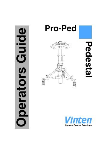 pedestal quattro sl quattro l ped estal vinten pedestal quattro sl quattro l ped estal vinten