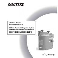 2 l Semi-Automatic Dispense System 2 l-Halbautomatisches ... - Loctite