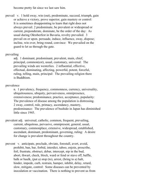 The Oxford Thesaurus An A-Z Dictionary of Synonyms INTRO ...