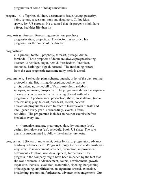 The Oxford Thesaurus An A-Z Dictionary of Synonyms INTRO ...