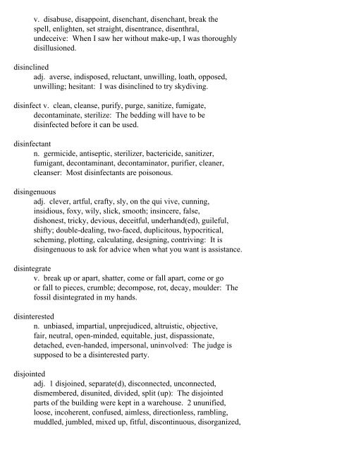 The Oxford Thesaurus An A-Z Dictionary of Synonyms INTRO ...