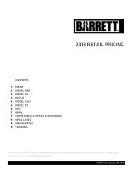 Price List - Barrett