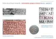Estilos de escrita pré-tipografia – monumentais, gregas e romanas ...