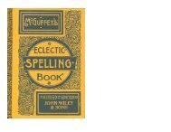 McGuffey's Eclectic Spelling Book - The Language Realm