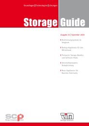 TIM Storage Guide - Ausgabe 23, September 2009 - TIM AG