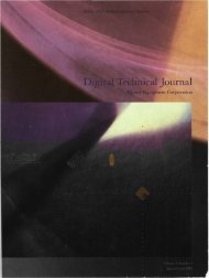 DTJ Volume 4 Number 4 Special Edition 1992 - Digital Technical ...