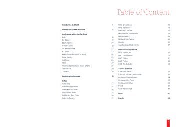 Table of Content - Gent congres