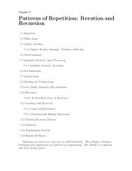 Patterns of Repetition: Iteration and Recursion - Computing and ...