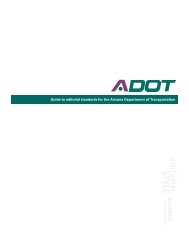 ADOT Editorial Style Guide - Arizona Department of Transportation